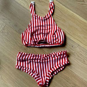Candy Stripe Pole Set by Fantasy Land, size S/M